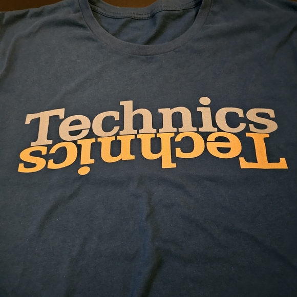 Technics Blue XL shirt - Picture 2 of 2
